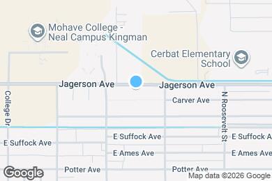 Map image of the property - 2310 E Jagerson Ave
