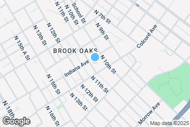 Map image of the property - 1517 N 11th St