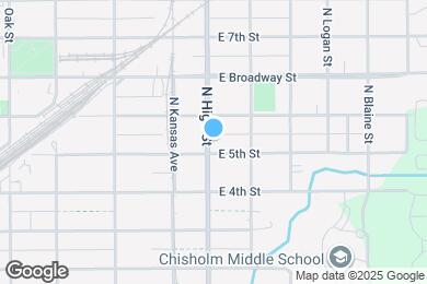 Map image of the property - 504 N High St