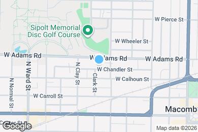 Map image of the property - 526 W Chandler St