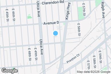 Map image of the property - 805 E 52nd St