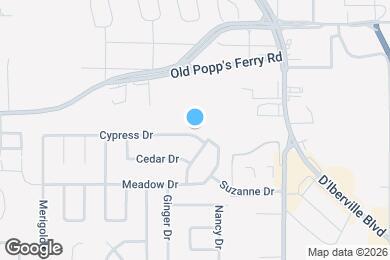 Map image of the property - 604 Cypress Dr