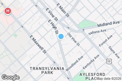 Map image of the property - 407 E High St