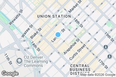 Map image of the property - 1512 Larimer St