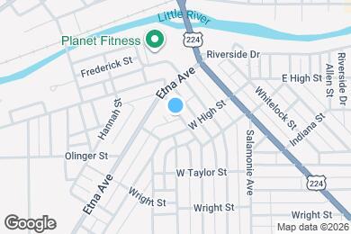 Map image of the property - 610 Charles St