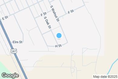 Map image of the property - 709 S Oak St