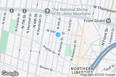 Map image of the property - 1017 N 4th St