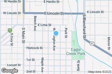 Map image of the property - 835 Washington Ave