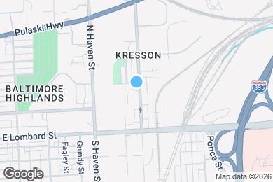 Map image of the property - 28 N Kresson St