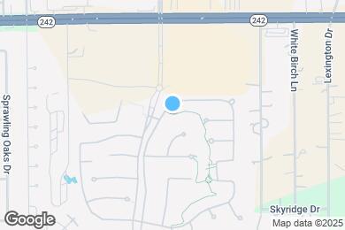 Map image of the property - 9821 Rhea Ct