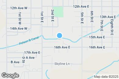 Map image of the property - 208 Island View Dr
