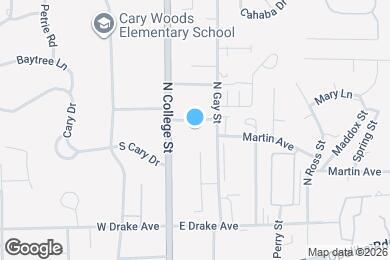 Map image of the property - 601 N Gay St