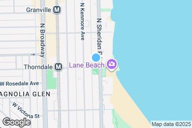 Map image of the property - 5940 N Sheridan Rd