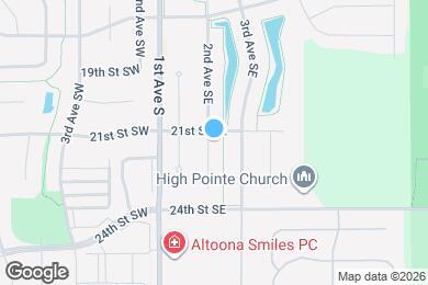 Map image of the property - 2109 2nd Ave SE