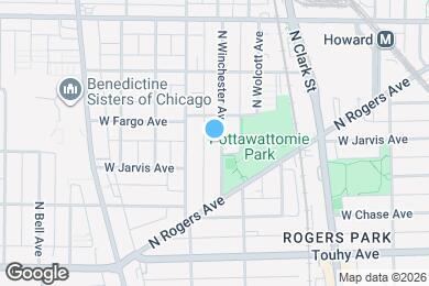 Map image of the property - 7358 N Winchester Ave