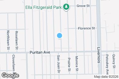 Map image of the property - 16189 San Juan Dr