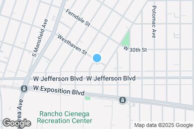 Map image of the property - 3006 S Palm Grove Ave