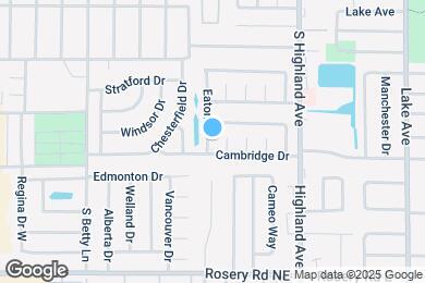 Map image of the property - 1775 Eaton Dr