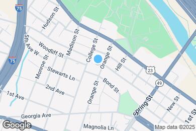 Map image of the property - 215 Orange St