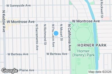 Map image of the property - 2850 W Cullom Ave