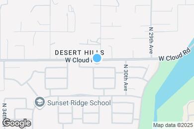 Map image of the property - 3030 W Donatello Dr