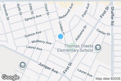 Map image of the property - 1169 Oak Ave