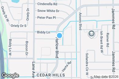 Map image of the property - 4403 Harlow Blvd