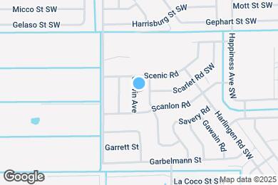 Map image of the property - 1037 Galvin Ave