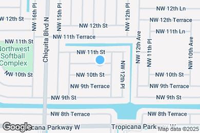 Map image of the property - 1318 NW 10th Terrace