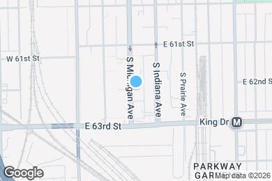 Map image of the property - 6205 S Michigan Ave