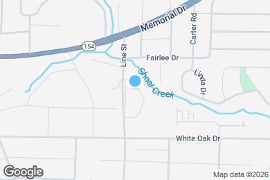 Map image of the property - 1609 Line Cir