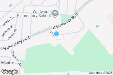 Map image of the property - Chimney Hill Apartments