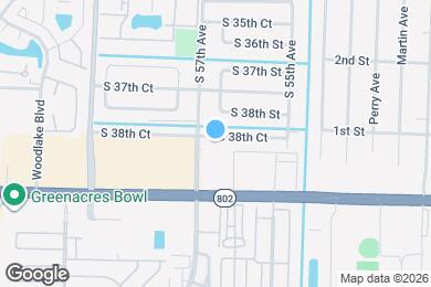 Map image of the property - 5670 S 38th Ct