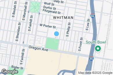 Map image of the property - 2551 S Galloway St