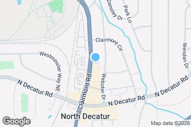 Map image of the property - 578 Emory Oaks Way