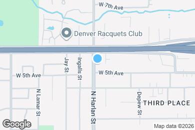 Map image of the property - 540 N Harlan St