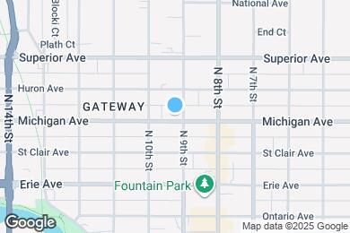 Map image of the property - 908 Michigan Ave