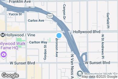 Map image of the property - 5855 Carlton Way