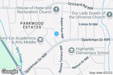 Map image of the property - 2504 Trail Ridge Rd NW