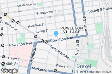 Map image of the property - 3601 Powelton Ave
