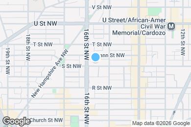 Map image of the property - 1531 S St NW