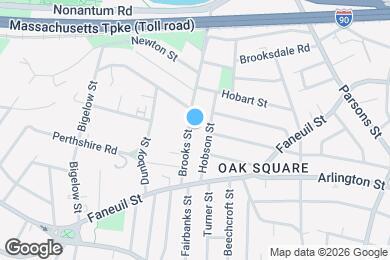 Map image of the property - 100 Brooks St
