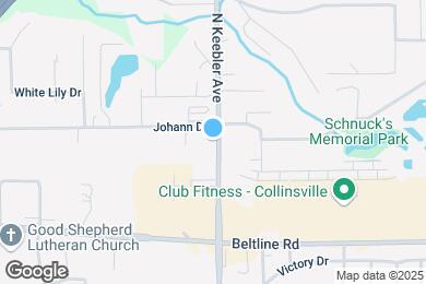 Map image of the property - 1813 N Keebler Ave