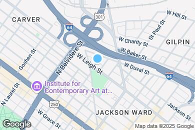 Map image of the property - 310 W Leigh St