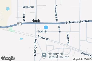 Map image of the property - 133 Dodd St