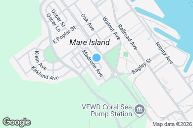 Map image of the property - 1010 Madrone Ave