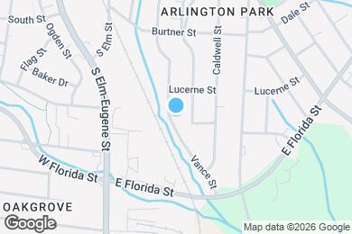 Map image of the property - 1511 Vance St