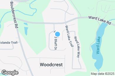 Map image of the property - 4276 Ward Bluff Dr