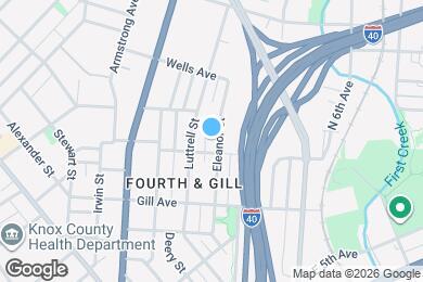 Map image of the property - 1007 Eleanor St