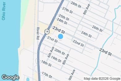 Map image of the property - 605 21st St